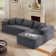 Home Decor L-Shape Modular Sectional Sofa Set | Wayfair
